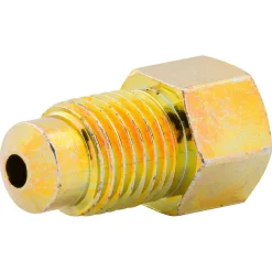 Adapter, Brass, F(3/8-24 I), M(7/16-20 B), Bag of 1