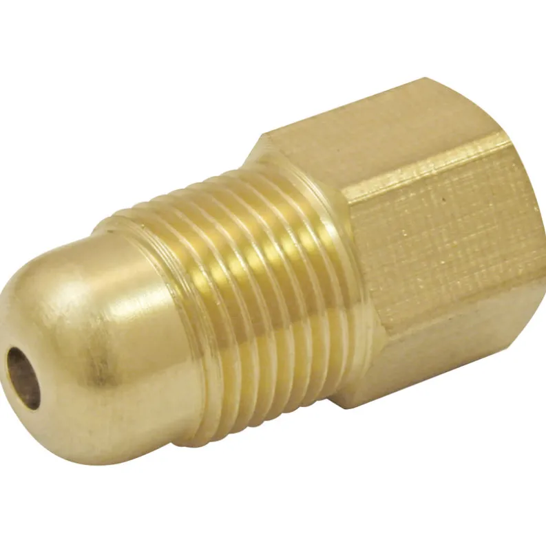 Adapter, Brass, F(M10x1.0 B), M(M12x1.0 B), Bag of 1