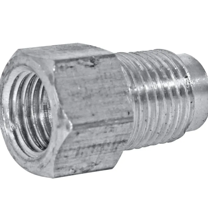 Adapter, Stainless Steel, F(3/8-24 I), M(7/16-24 I)