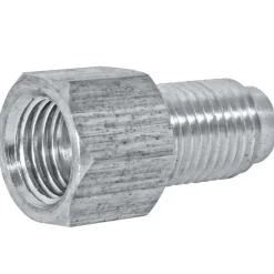 Adapter, Stainless Steel, F(3/8-24 I), M(M10x1.0 B)