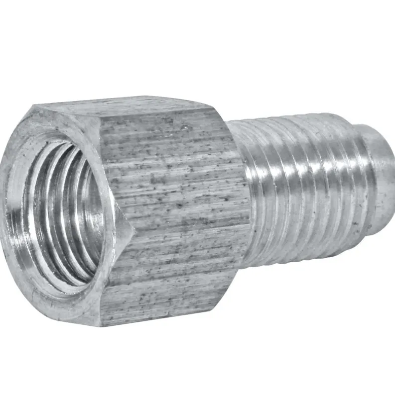 Adapter, Stainless Steel, F(3/8-24 I), M(M10x1.0 B)