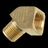 Brass 45 Degree Street Elbow, Male (1/8-27 NPT), Female (1/8-27 NPT)