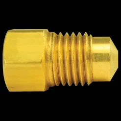 Brass Adapter, Female(3/8-24 Inverted), Male(M13x1.5 Bubble)