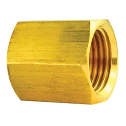 Brass Brake Line Union, 3/8" (5/8-18 Inverted)