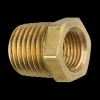 Brass Bushing, Male (1/4-18 NPT), Female (1/8-27 NPT)