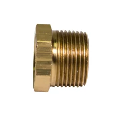 Brass Bushing, Male (3/4-14 NPT), Female (1/2-14 NPT)