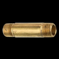 Brass Long Nipple, 1-1/2 Length, Male (1/8-27 NPT)