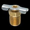 Brass Standard Drain Cock, Male (1/4 NPT)