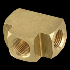 Brass Union Tee, Female (1/8-27 NPT)