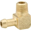 Clamp Elbow 90, Brass, 1/4" (1/8 NPTM), Bag of 1