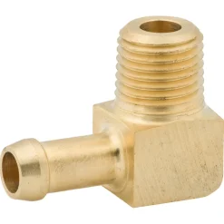 Clamp Elbow 90, Brass, 5/16" (1/4 NPTM), Bag of 1