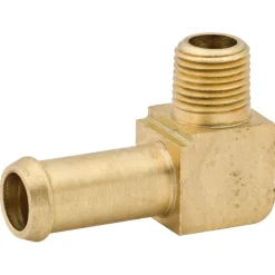Clamp Elbow 90, Brass, 3/8" (1/8 NPTM), Bag of 1
