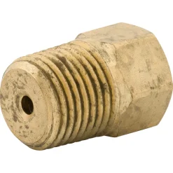 Connector, Brass, F(5/16-28 I), M(1/8 NPTM), Bag of 1