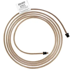 EZ-Fit Nickel Copper Brake Line - 1/4" x 122", (7/16-24 I)(1/2-20 I)