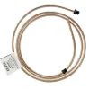 EZ-Fit Nickel Copper Brake Line - 1/4" x 73", (7/16-24 I)(1/2-20 I)