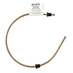 EZ-Fit Nickel Copper Brake Line - 1/4" x 21", (1/2-20 I)(1/2-20 I)