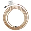 EZ-Fit Nickel Copper Brake Line - 1/4" x 133", (7/16-24 I)(1/2-20 I)