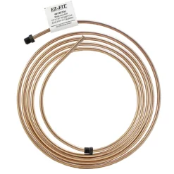 EZ-Fit Nickel Copper Brake Line - 1/4" x 133", (7/16-24 I)(1/2-20 I)