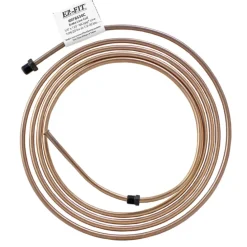 EZ-Fit Nickel Copper Brake Line - 1/4" x 125", (7/16-24 I)(1/2-20 I)