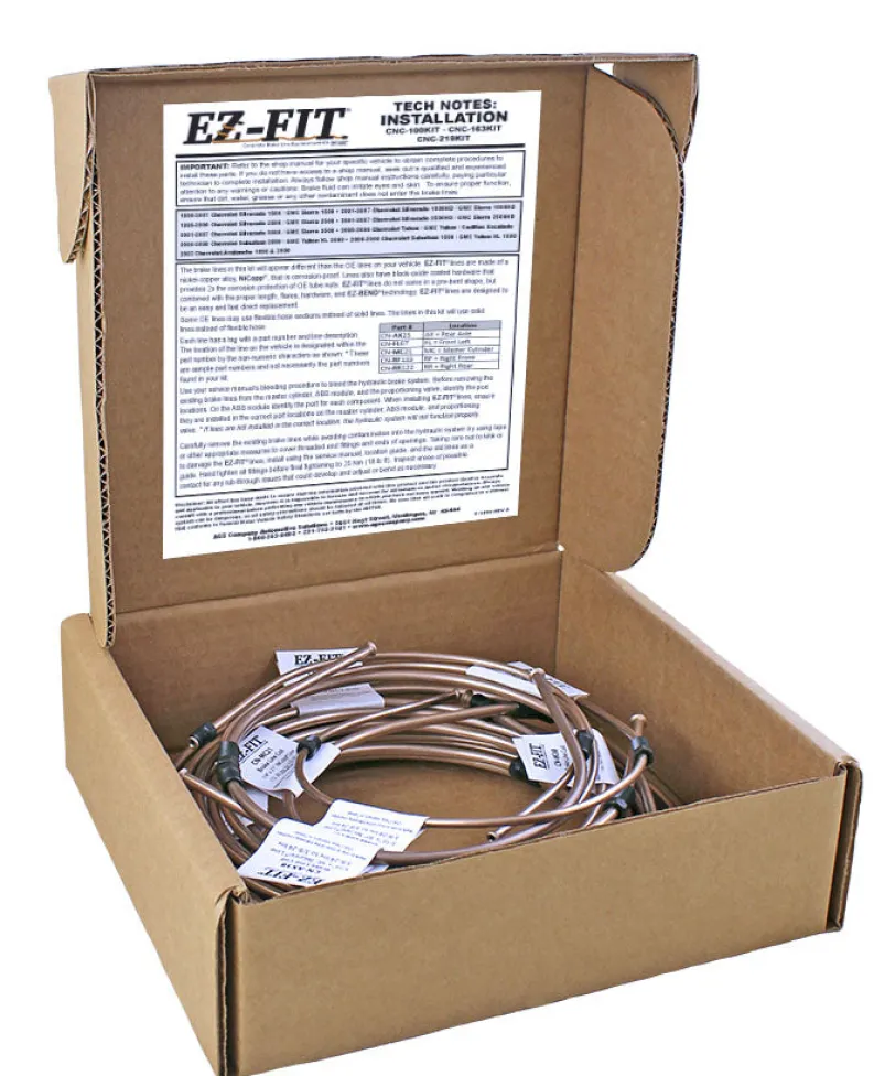 EZ-Fit NiCopp Kit, Silverado 1500 Sierra 1500 1999-2002 Std/4WD/Short