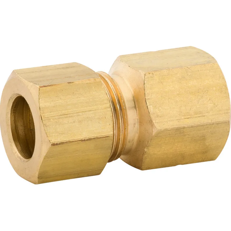 Female Compression Connector, 3/8" (1/4 NPTF)