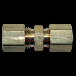 Fuel Line Compression Union - 1/4" Steel to 1/4" Nylon