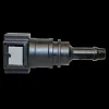 Fuel Line Quick Connect - Straight Push-On 5/16 Steel to 5/16 Nylon - 2 per Bag