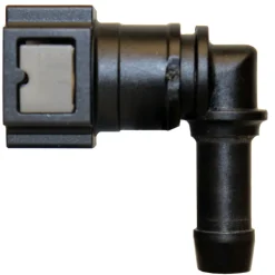 Fuel Line Quick Connect - 90 Degree Steel to 5/16" Nylon - Bag of 2