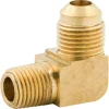 Male Elbow, Brass, M(5/8-18 SAE), M(1/4 NPT), Bag of 1