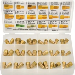Master Cylinder Adapter Fitting Assortment, 18 SKU, BLFA-3