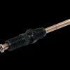 NiCopp Brake Line Adapter, 3/16" x 8" (3/8-24 Inverted)(M10x1.0 Bubble)