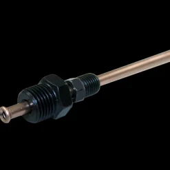 NiCopp Brake Line Adapter, 3/16" x 8" (3/8-24 Inverted)(9/16-18 Inverted)