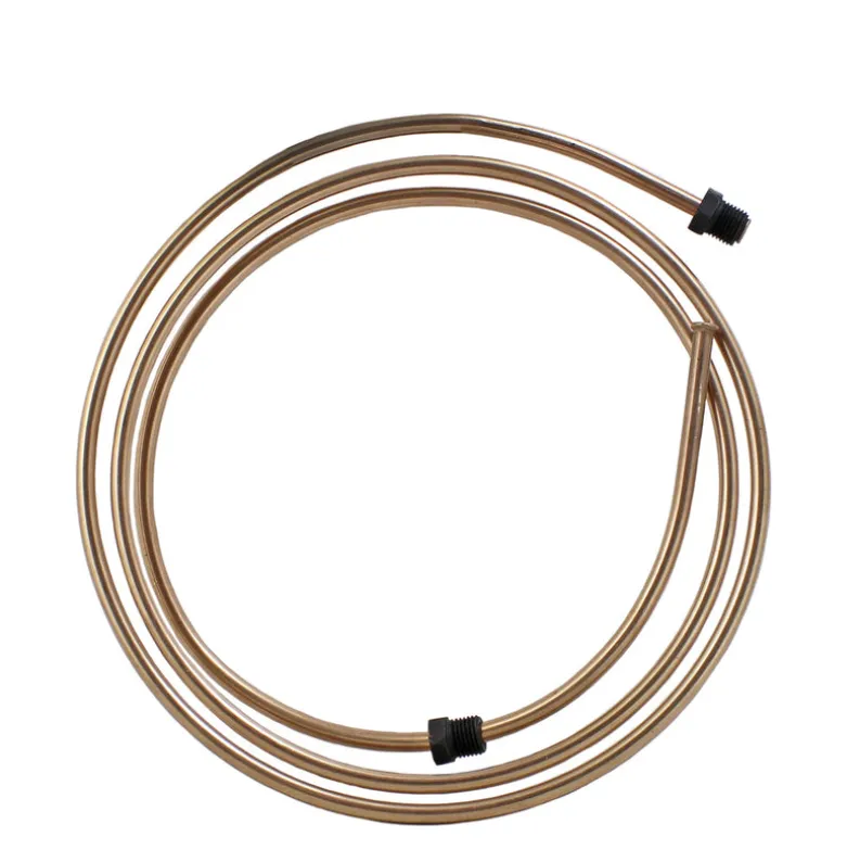 NiCopp Replacement Brake Line Coil 3/16 x 10, (3/8-24 I)(3/8-24 I)