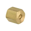 Nut Compression, Brass, 1/8", Bag of 5