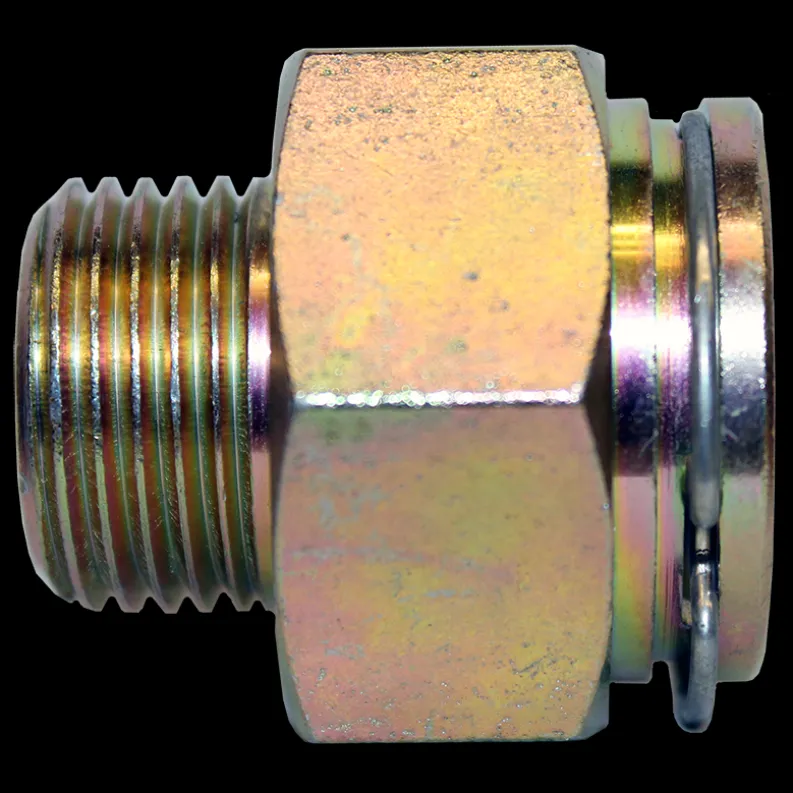 Oil Cooler Line Connector 1/2x14 NPTx18.2mm - Chevrolet 2002-1996, GMC 2002-1996