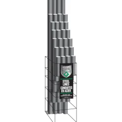 Poly-Armour PVF Steel Floor Display Import Lines