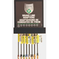 Poly-Armour PVF Steel Wall Display Adapter Lines