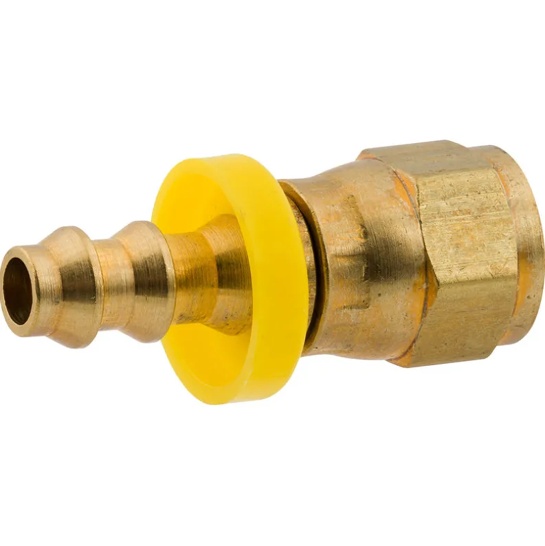 Push-On Swivel Female, 1/4" (7/16-20 SAE), Bag of 1