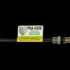 PVF Steel Brake Line Adapter, 1/4" x 8" (7/16-24 Inverted)(1/2-20 Inverted)