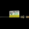 PVF Steel Brake Line Adapter, 3/16" x 8" (3/8-24 Inverted)(M11x1.5 Bubble)