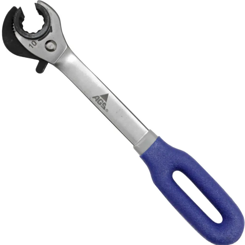 Ratcheting Line Wrench, M10