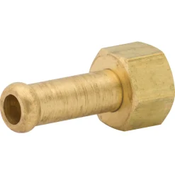 Rigid Clamp, Brass, 5/16" F(1/2-20 I), Bag of 1