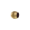 Sleeve Compression, Brass, 3/16", Bag of 10