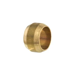 Sleeve Compression, Brass, 5/16", Bag of 10