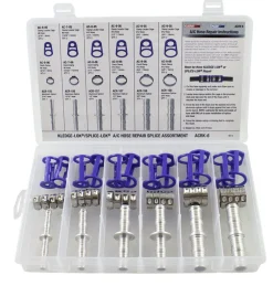SPLICE/KLEDGE-LOK A/C Hose to Hose Splice Union Assortment