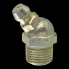 Steel 45 Degree Grease Elbow, 1-3/64 Length, Male (1/8-27 NPT)