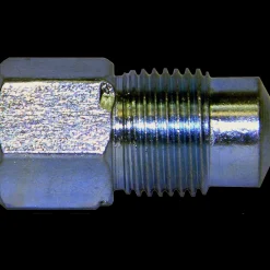 Steel Adapter, Female(3/8-24 Bubble), Male(M12x1.0 Bubble)