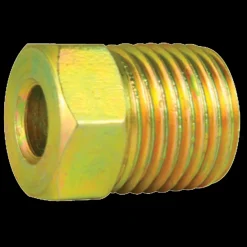 Steel Tube Nut, 3/16" (7/16-24 Inverted)