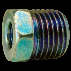 Steel Tube Nut, 1/4" (9/16-18 Inverted)