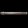 Transmission Line Adapter - 3/8" Straight Male to Rubber Hose - 2 per Bag